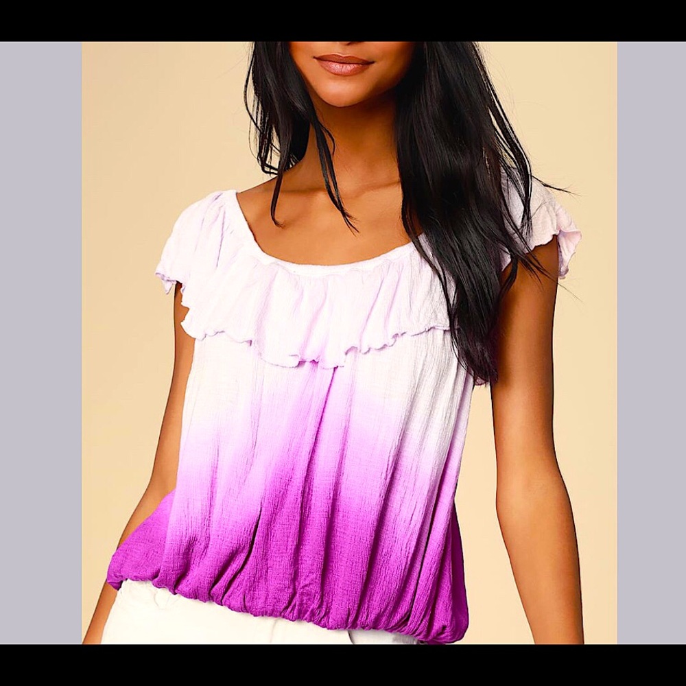 FREE PEOPLE Coral Lee Crop Top - Picture 2 of 11